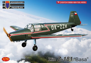 Kovozavody Prostejov KPM0229 Zlin Z-181 „Basa“ 1/72
