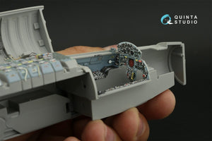 Quinta Studio QD32141 F-104G 3D-Printed &amp;amp; colored Interior on decal paper (Italeri) 1/32 – image 14