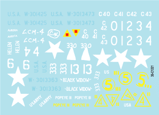 Star Decals 35-C1221 M3 and M3A1 Stuart. US Army 1/35 – zdjęcie 2