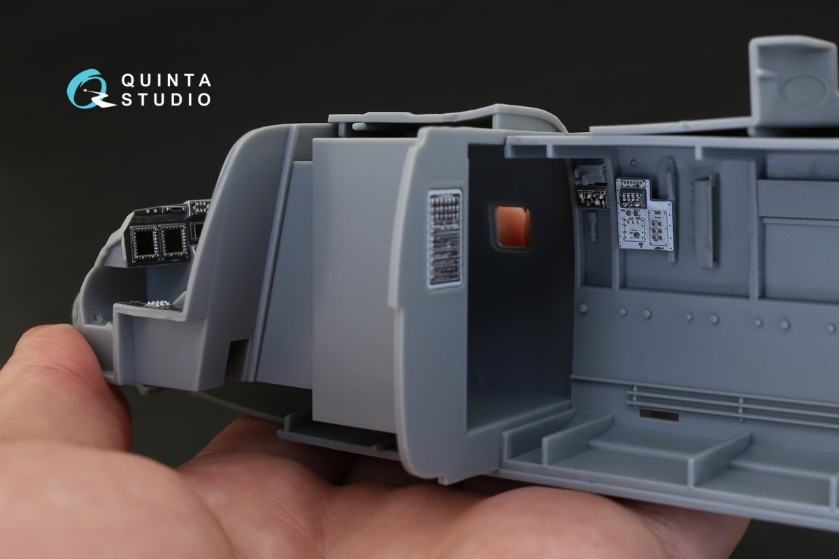 Quinta Studio QD48182 MV-22 Osprey 3D-Printed &amp;amp; coloured Interior on decal paper (for HobbyBoss kit) 1/48 – zdjęcie 8