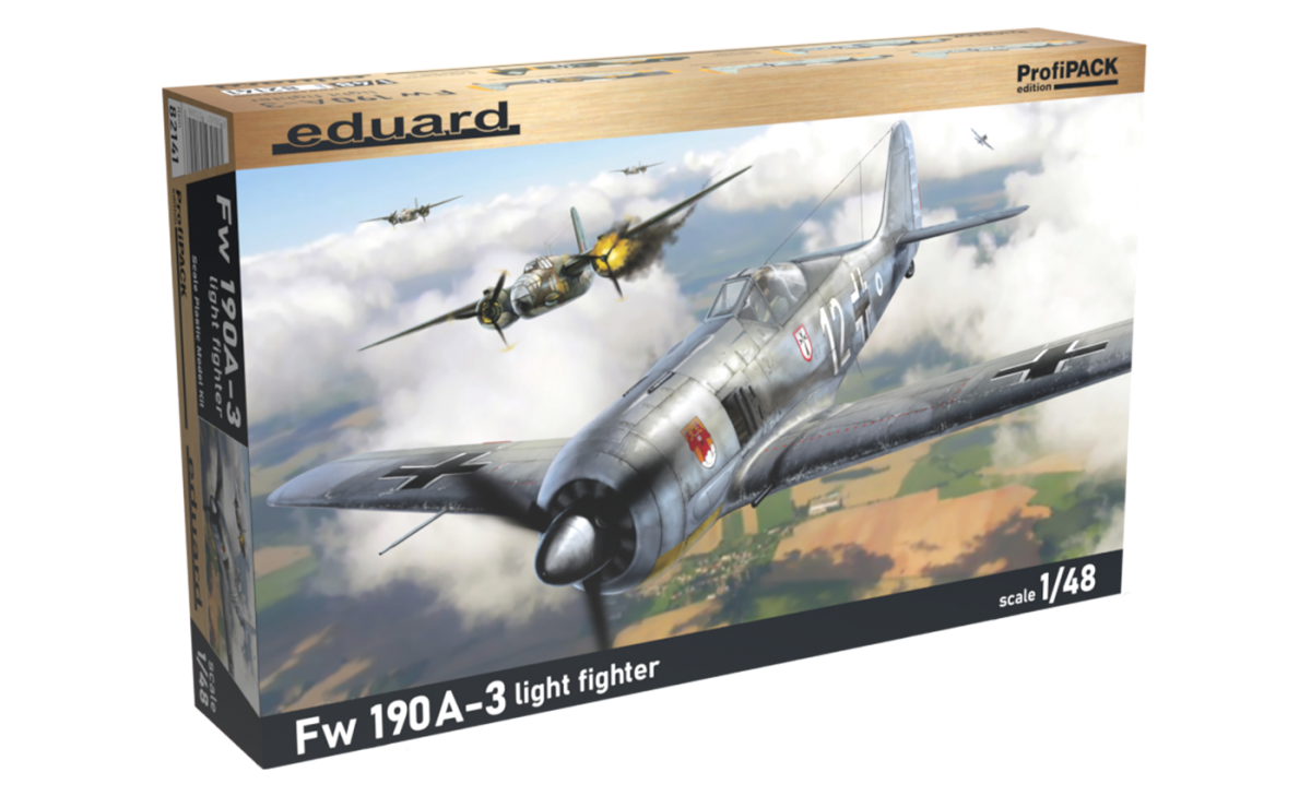 Eduard 82141 Fw 190A-3 light fighter ProfiPACK edition 1/48 – immagine 2