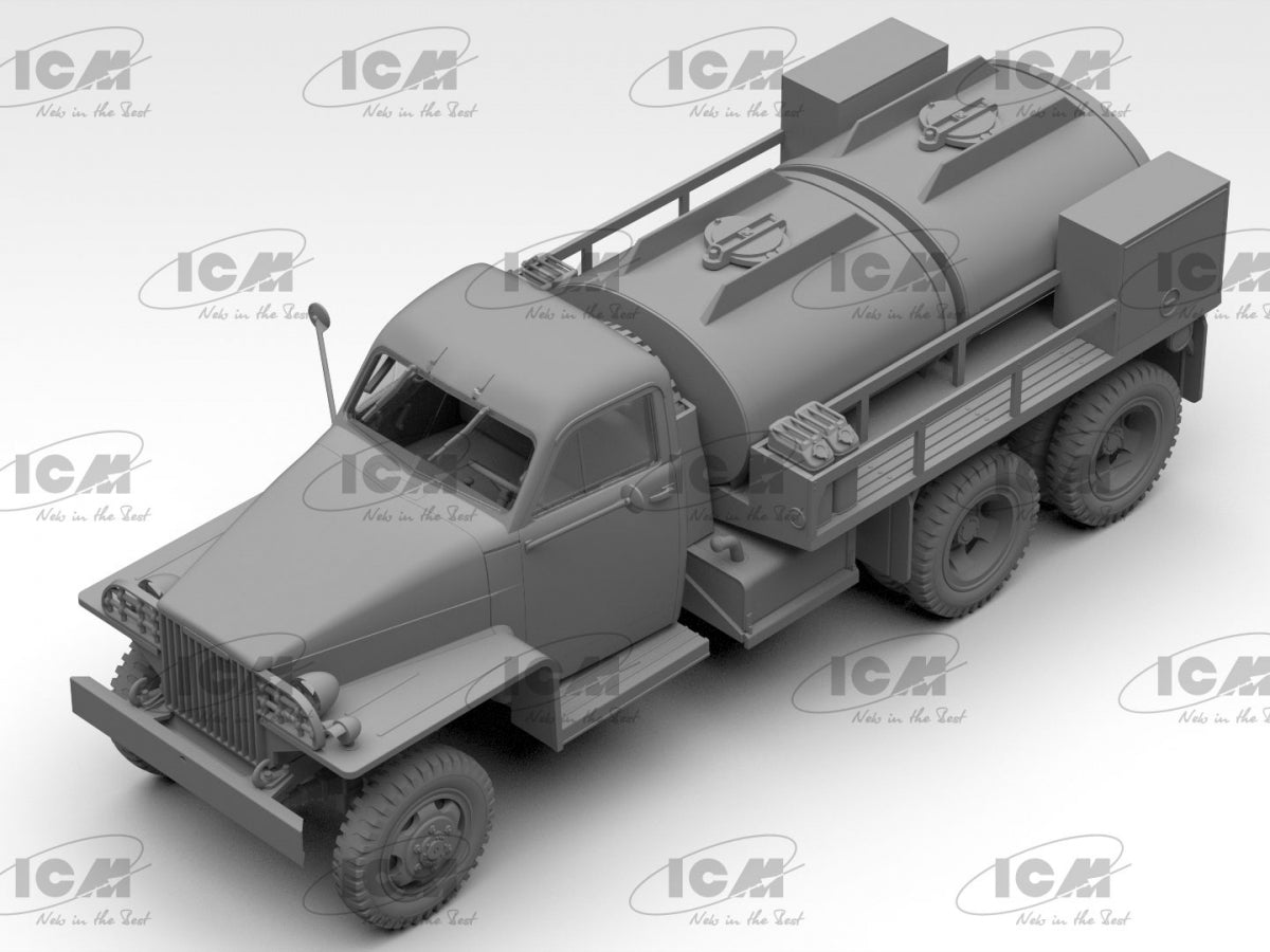 ICM 35492 Studebaker US6-U5 WWII US Gasoline Tank Truk 1/35 – image 3