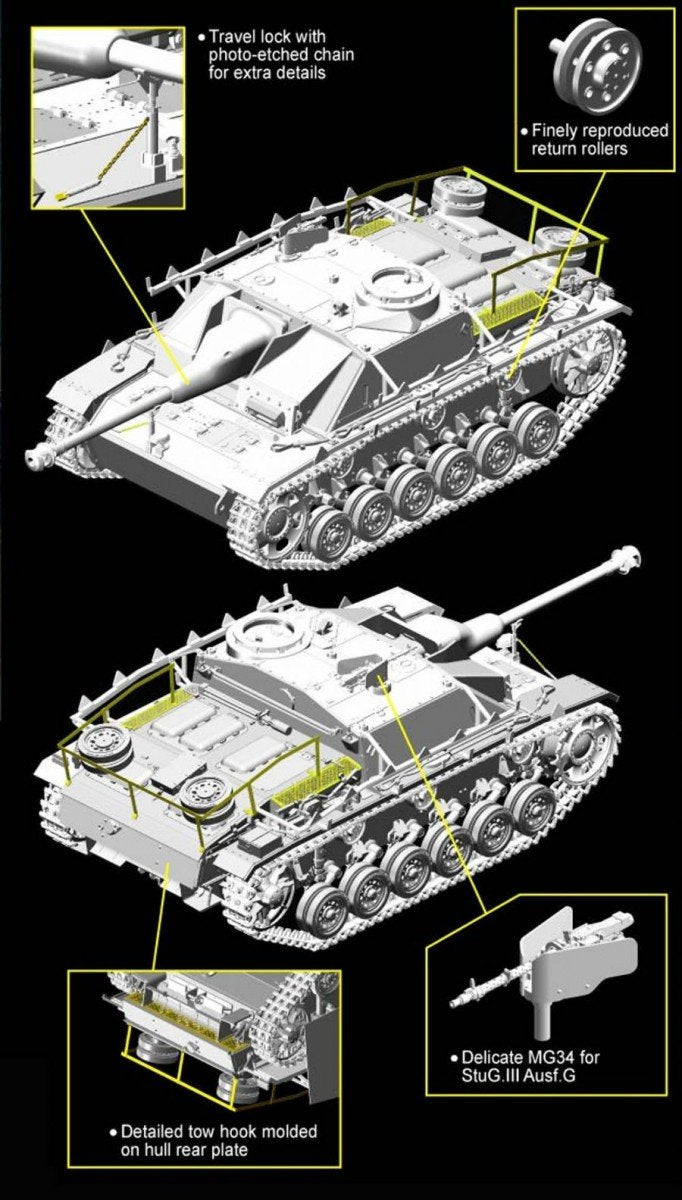 Dragon 6593 StuG.III Ausf.G Late Production Dec.1944 1/35 – image 2