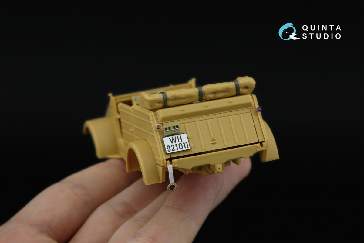 Quinta Studio QD35143 Kubelwagen Type 82 3D-Printed &amp;amp; coloured Interior on decal paper (Hero) 1/35 – zdjęcie 7