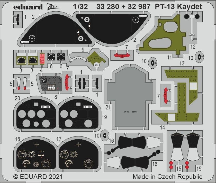 Eduard BIG33135 PT-13 Kaydet RODEN 1/32 – zdjęcie 4
