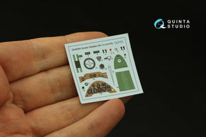 Quinta Studio QD48393 Gloster Gladiator MKI 3D-Printed &amp;amp; coloured Interior on decal paper (I Love Kit) 1/48 – immagine 4