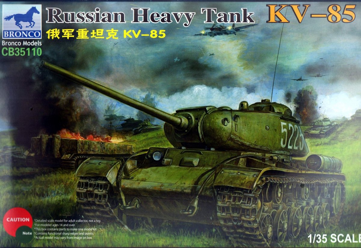 Bronco CB35110 Russian Heavy Tank KV-85 1/35