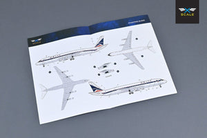 X-Scale 144001 Airliner DC-8-33 - Long-Range Narrow-Body Passenger Airliner 1/144 – zdjęcie 2