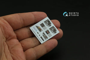 Quinta Studio QD32174 F-35A/C 3D-Printed &amp;amp; coloured Interior on decal paper (Trumpeter) 1/32 – zdjęcie 6
