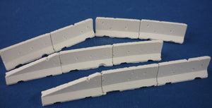 RT-Diorama 35266 Concrete barrier Set No.1 (10 pcs) 1/35 – zdjęcie 8
