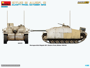MiniArt 35352 STUG III AUSF. G ALKETT PROD. OCTOBER 1943 INTERIOR KIT 1/35 – zdjęcie 12