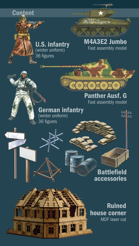 Italeri 6186 Bastogne Siege 80 Years - BATTLE SET 1/72 – zdjęcie 19