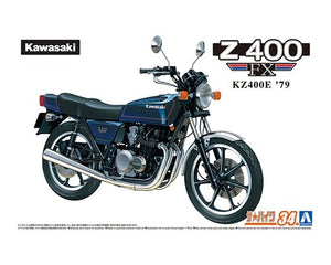 Aoshima 06368 Kawasaki KZ400E Z400FX 79 1/12 – zdjęcie 2