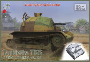 IBG E3504 TKS tankette with CMK Hotchkiss wz.25 (1/35)