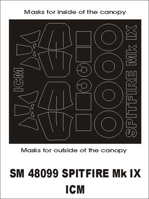 Montex SM48099 Spitfire MkIX ICM