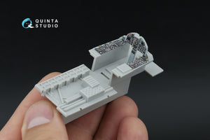 Quinta Studio QDS-48598 F-15C Late/F-15J Late 3D-Printed &amp;amp; coloured Interior on decal paper (Hasegawa) (Small version) 1/48 – zdjęcie 5