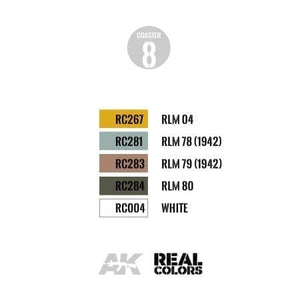 AK Interactive RC700 REAL COLORS COASTERS – zdjęcie 5