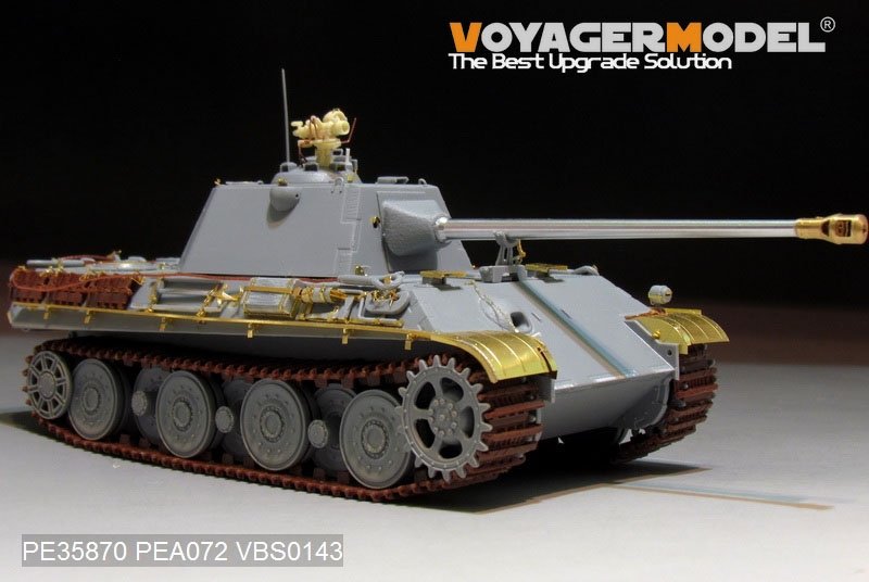 Voyager Model PE35870 WWII German Panther II Prototype Design Plan basic for AMUSING HOBBY 1/35 – zdjęcie 5