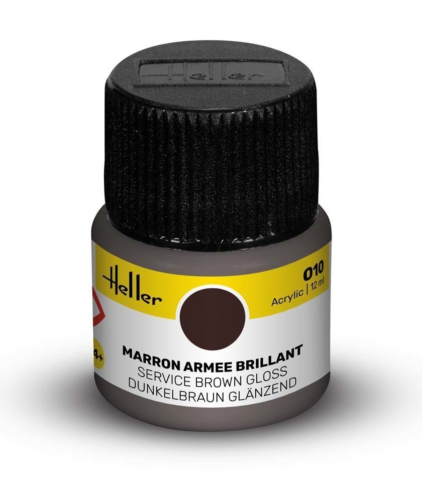 Heller 9010 010 Service Brown - Gloss 12ml