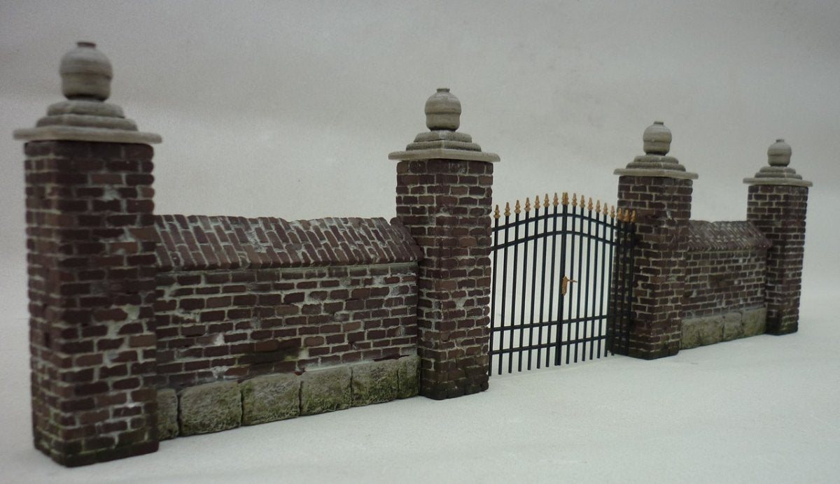 RT-Diorama 35243 Park wall with Fence 1/35 – image 3