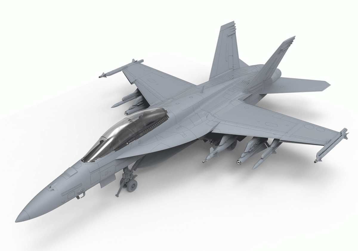 Meng Model LS-013 Boeing F/A-18E Super Hornet 1/48 – zdjęcie 3