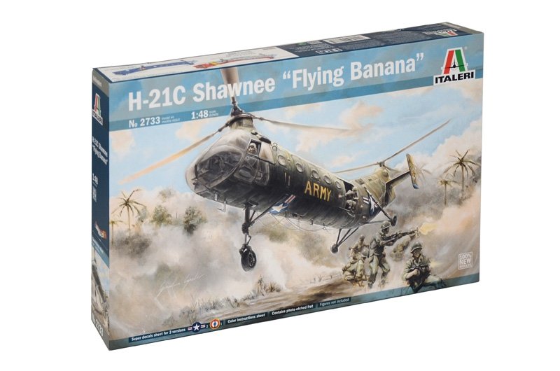 Italeri 2733 H-21C SHAWNEE FLYING BANANA 1/48 – zdjęcie 2