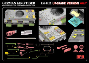 Rye Field Model 5126 German King Tiger Ausf.B Sd.Kfz.182 Henschel Turret - Upgrade Version 1/35 – zdjęcie 4