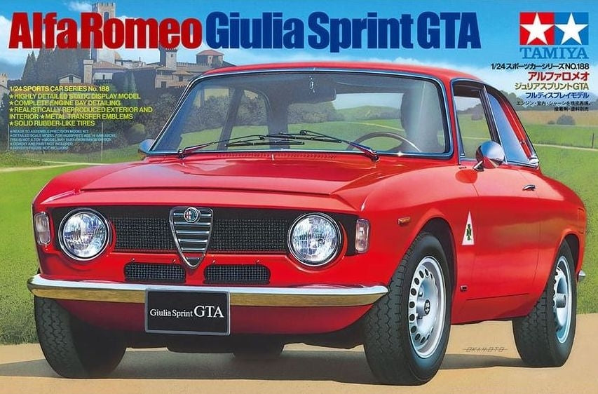 Tamiya 24188 Alfa Romeo Giulia Sprint GTA 1/24