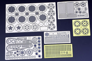 Hobby Design HD02-0358 Suzuki Hayabusa GSX 1300R Detail-Up Set for Tamiya 14090 1/12 – image 2