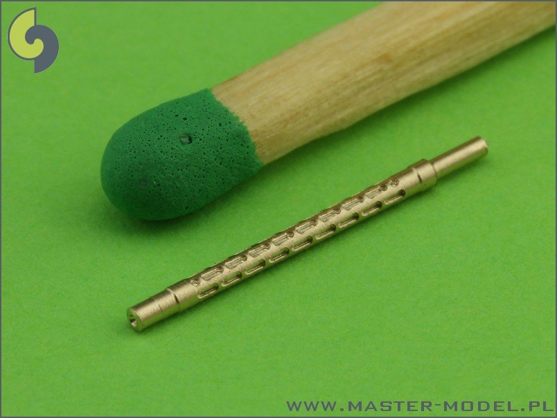 Master AM-48-055 German aircraft machine gun MG 15 - turned barrels and etched sights (2pcs) 1/48 – zdjęcie 3