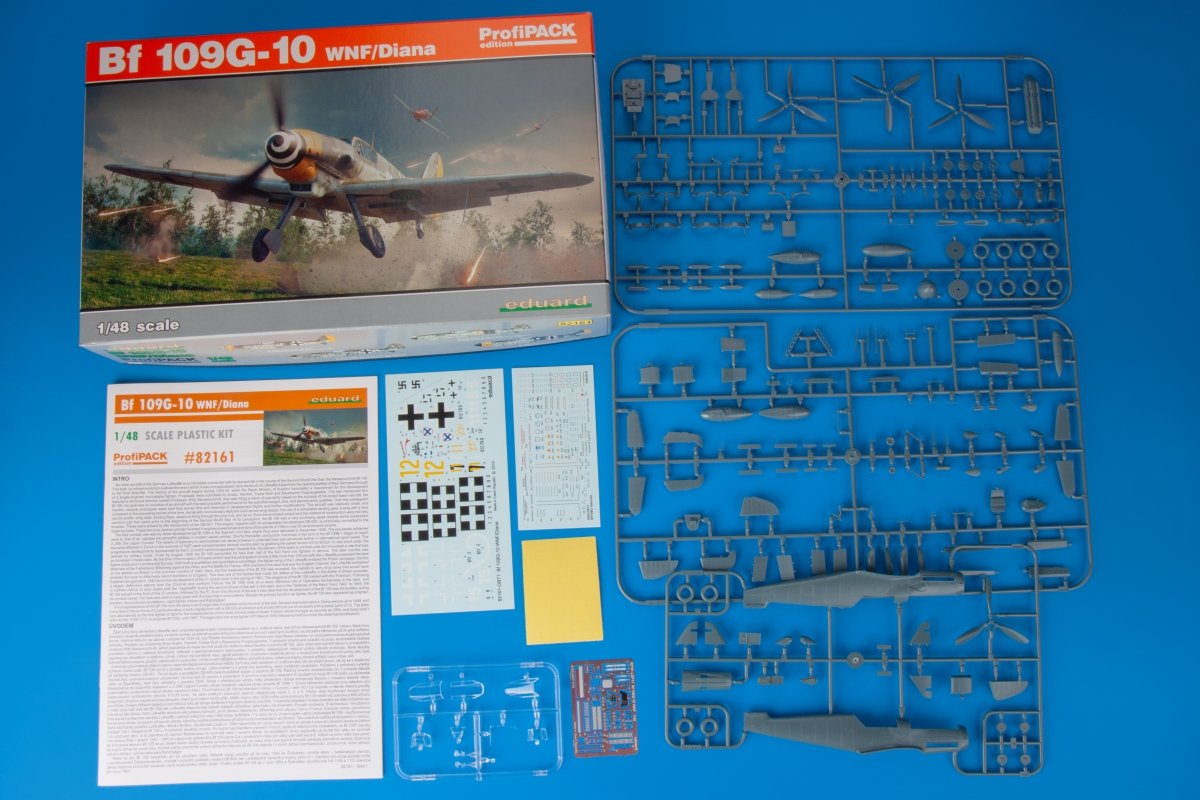 Eduard 82161 Messerschmitt Bf 109G-10 WNF / Diana 1/48 – zdjęcie 2