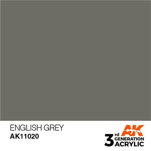 AK Interactive AK11020 English Gray 17ml