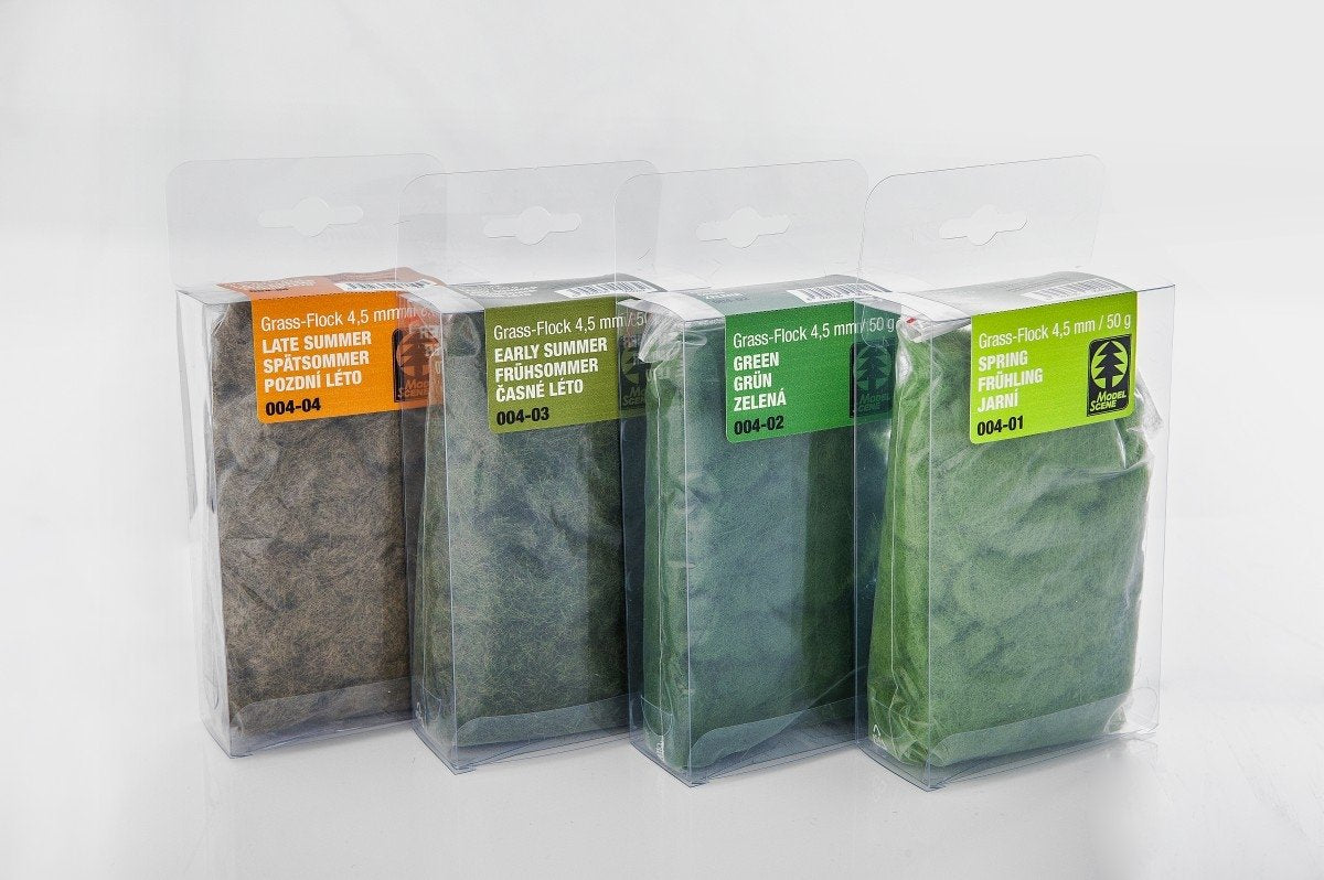 Model Scene 004-03 Grass-Flock 4.5 mm - Early Summer 50g – image 2
