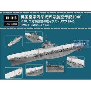 FlyHawk Model FH1116 HMS Illustrious 1940 1/700 – zdjęcie 3