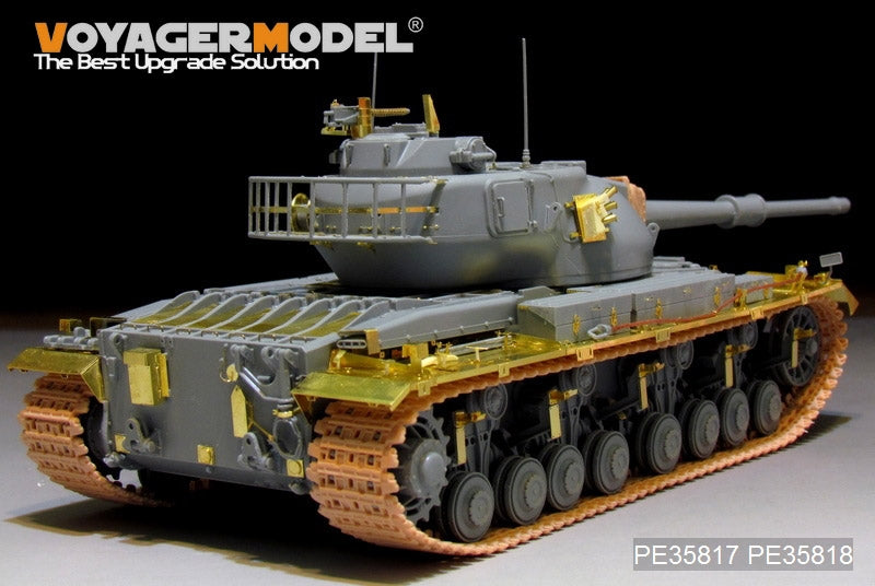 Voyager Model PE35818 British Conqueror MK.II Heavy Tank MK2 Fenders For DRAGON 3555 1/35 – zdjęcie 2