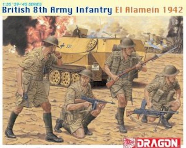 Dragon 6390 British 8th Army ,El Alamein 1942 1/35