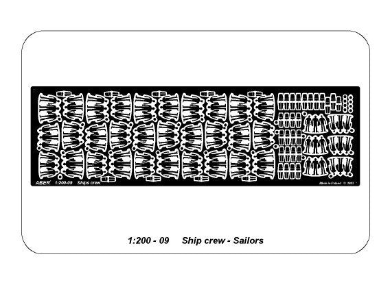 Aber 200-09 Ship crew - Sailors 1/200 – image 5
