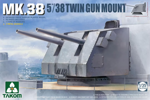 Takom 2146 MK.38 5&amp;quot;/38 Twin Gun Mount 1/35