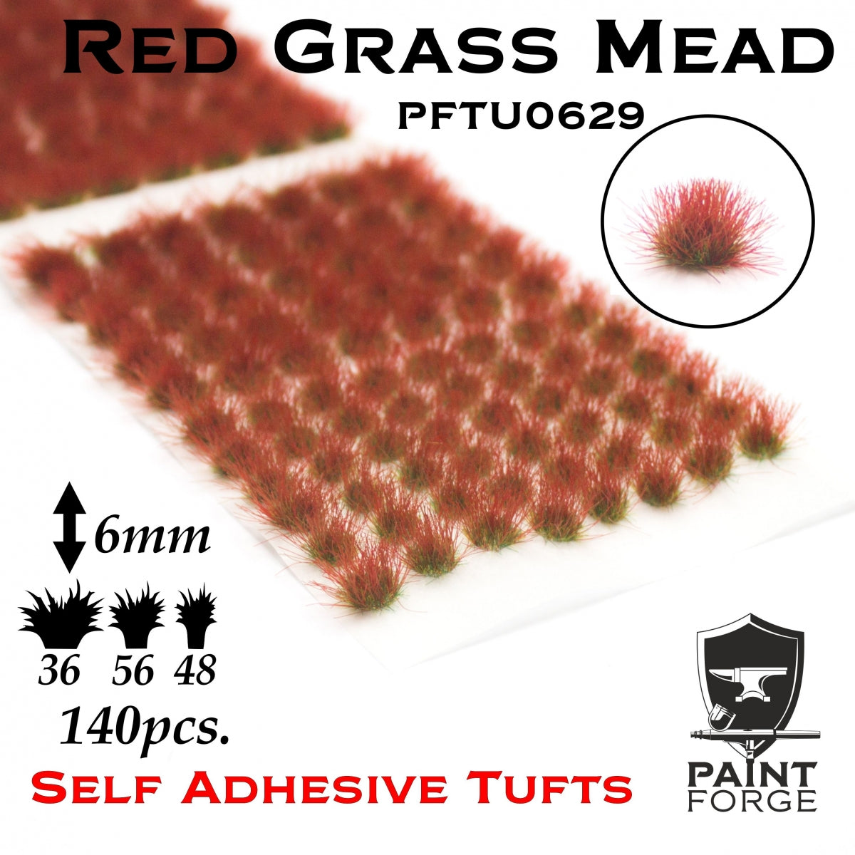 Peinture Forge PFTU0629 Hydromel à l'herbe rouge 6 mm