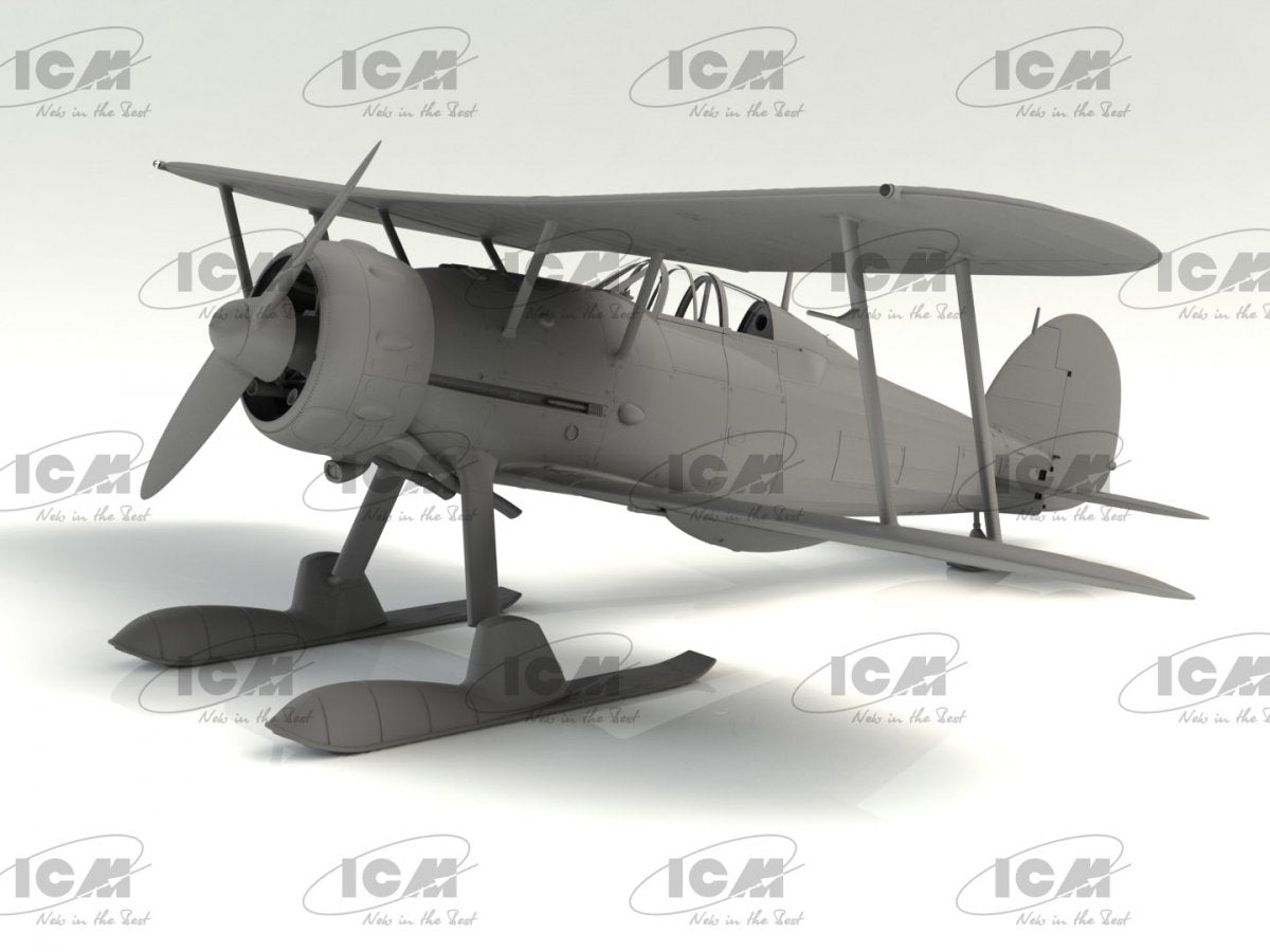 ICM 32044 J-8 Gladiator WWII Swedish Fighter 1/32 – zdjęcie 2