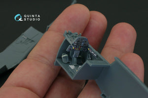 Quinta Studio QD48087 Bf 109E-4/E-7 3D-Printed &amp;amp; coloured Interior on decal paper (for Eduard kit) 1/48 – zdjęcie 5
