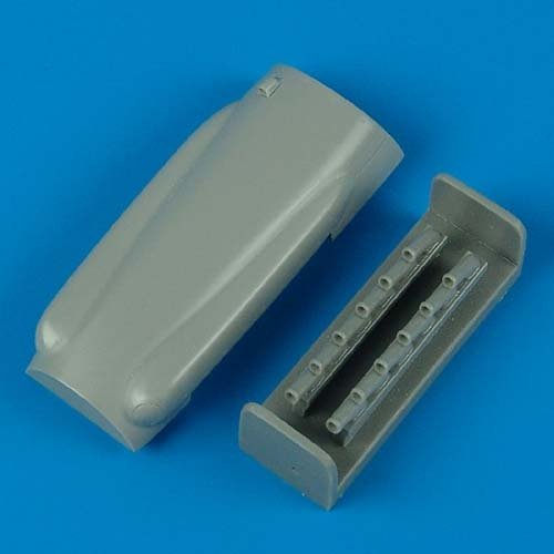 Quickboost QB48236 Capot moteur et échappement pour Spitfire Mk. 22/24 Airfix 1/48