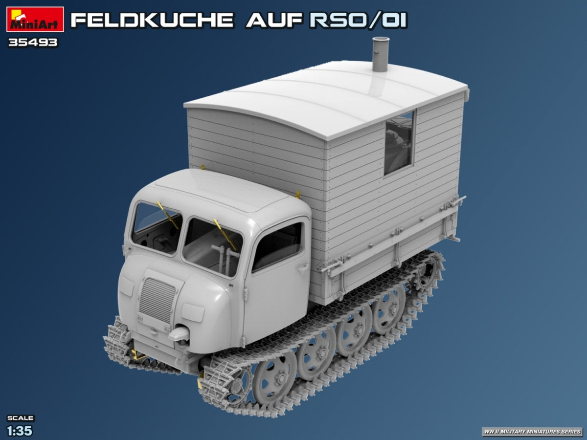 MiniArt 35493 35429 Feldküche Auf RSO/01 1/35 – zdjęcie 3