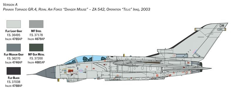 Italeri 2513 TORNADO GR. 4 1/32 – zdjęcie 12