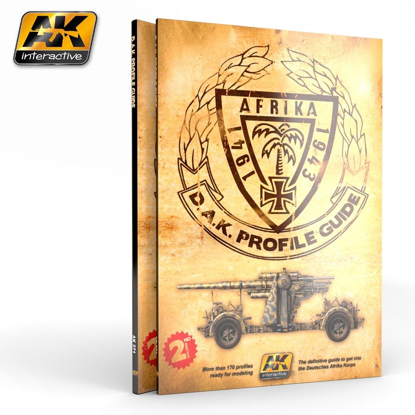 AK Interactive AK271 DAK PROFILE GUIDE (English)