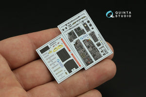Quinta Studio QD48323 A-10C 3D-Printed &amp;amp; coloured Interior on decal paper (Academy) 1/48 – zdjęcie 4
