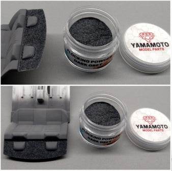 Yamamoto YMPF003 Flocking Powder Dark Grey – zdjęcie 2
