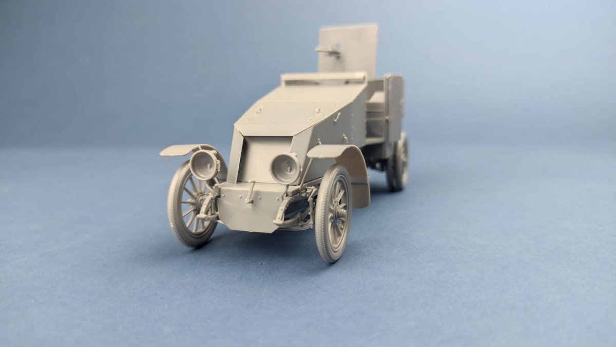 Copper State Models 35013 French Armored Car Modele 1914 (Type ED) 1/35 – zdjęcie 2