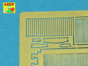 Aber 35G32 Grilles for Russian Tank T-55AM also for T-55AMV 1/35 – image 6