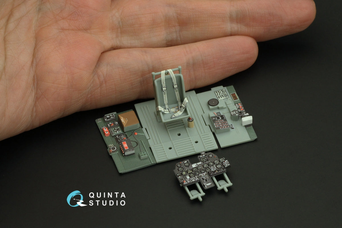 Quinta Studio QD48442 P-47N Thunderbolt 3D-Printed coloured Interior on decal paper (Academy) 1/48 – zdjęcie 6